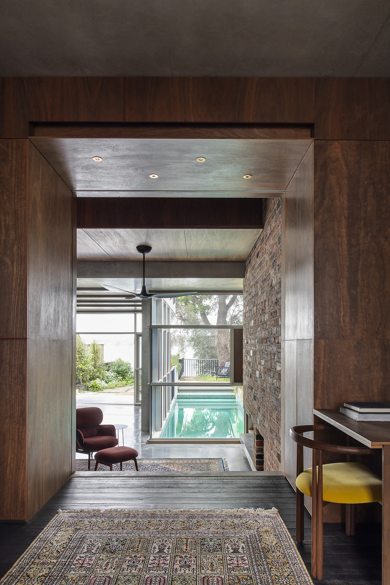 Interior photograph of Birchgrove House by Nicole England